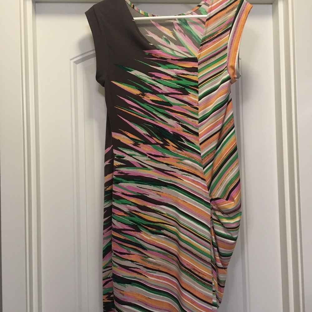 BCBGMaxazria Multi Color Dress - Picture 3 of 4